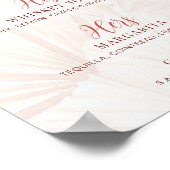 のシグニチャー結婚ドリンク彼の彼女のカクテルオープンバー ポスター (角)