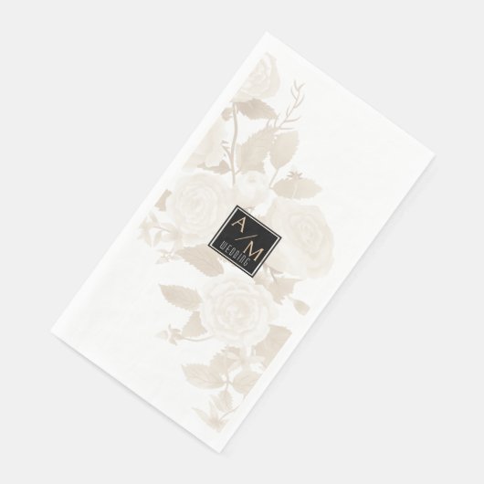 のシック結婚モノグラム (コーナー)