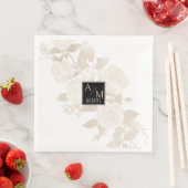 のシック結婚モノグラム (インサイチュ)