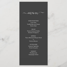 のシンプル他の結婚特別な機会のメニュー プログラム