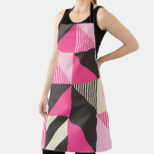 のシンプル幾何学的スカンジナビア美術 エプロン (インサイチュ)