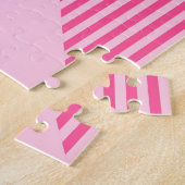 のシンプル幾何学的スカンジナビア美術 ジグソーパズル (側面)