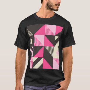 のシンプル幾何学的スカンジナビア美術 Tシャツ