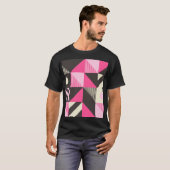 のシンプル幾何学的スカンジナビア美術 Tシャツ (正面フル)