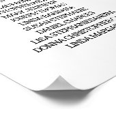 のシーティンググ結婚ラフへようこそ ポスター (角)