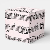 のシー結婚ト音楽オン赤面ピンク フェイバーボックス (裏面サイド)