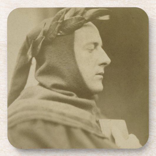 のジョン・エヴァレット・ミレー(1829-96年の) Dreポートレート コースター (正面)