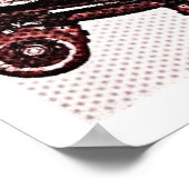 のスぶら下がったケートポップ・アートのアート吹き替えキャンバス ポスター (角)