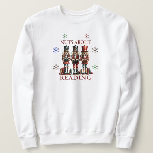 のスウェット読シャツのナッツ スウェットシャツ (デザイン正面)