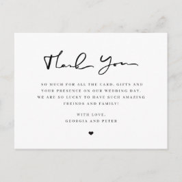 のスクリプト結婚サンキューカードメッセージゲスト ポストカード