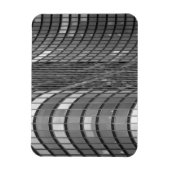 のスチールとガラスのカーテンウォーモダンル マグネット (縦)