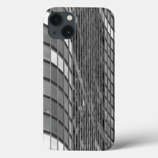 のスチールとガラスのカーテンウォーモダンル Case-Mate iPhoneケース (裏面)