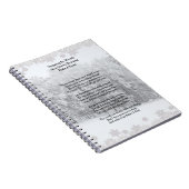 のストップバイウッズスノーイ夕べロバート・フロスト詩 ノートブック (右側)