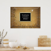 のストップ時刻 ポスター (キッチン)