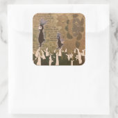 のストップ足跡2012 スクエアシール (バッグ)