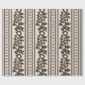 のストライプ曲 ラッピングペーパー (フラット)