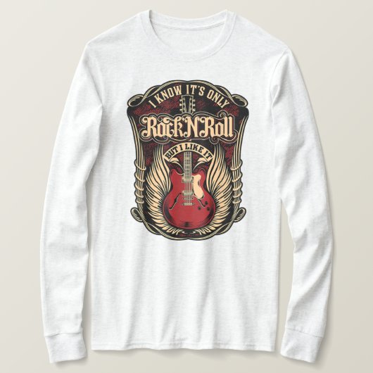 のストーンズ転がシャツ Tシャツ (デザイン正面)