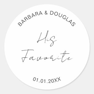 のスナック結婚バッグスイーツデザートありがとうお願い ラウンドシール