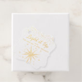 のスパ結婚ークラーのライトアップメッセージカード フェイバータグ (箱)