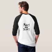 のタランチュラ毛深くおよび恐いです Tシャツ (裏面フル)