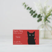 のタロット、占い師のニューエイジサービス霊魂 名刺 (スタンド正面)