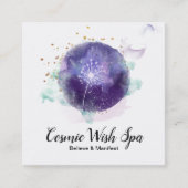 *~*のタンポポの願いの空Cosmoは宇宙を主演します スクエア名刺 (正面)