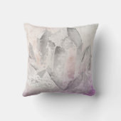 *~*のチャクラのフェイクな紫色のクリスタル療法エネルギー クッション (裏面)