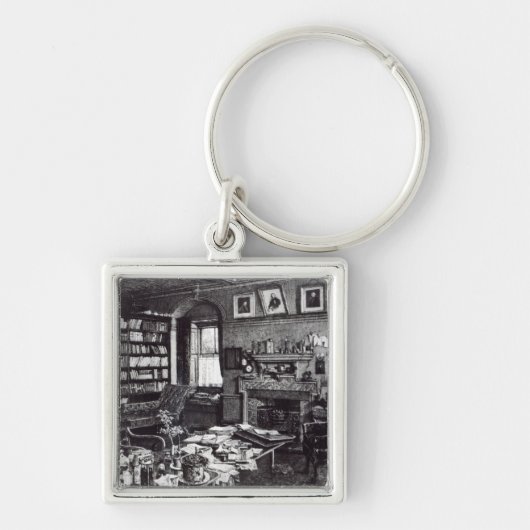 のチャールズ・ダーウィンの勉強は、1882年収容します キーホルダー (正面)