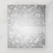 のテン結婚トプレイスカードシルバーウィンターワンダーランド プレイスカード (内部開封)