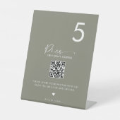 のテーブ結婚ル写真またはシーティングチャートが表示されない 台座サイン (正面)