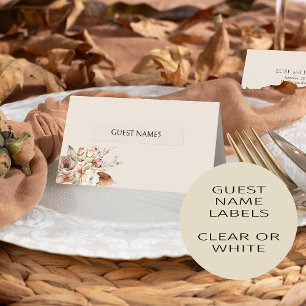 のテーブ結婚ル座席表29xゲスト名ラベル シール