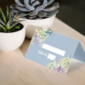 のテーブ結婚ル番号エスコート水色の多肉類