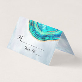 のテーブ結婚ル番号護衛ティール（緑がかった色）金ゴールドゲートGeode