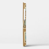  ～のテーマに切手を貼ったシームレスな模様  Case-Mate iPhoneケース (裏面 / 左)