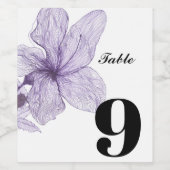 のテー結婚ブル番号ワインラベル ワインラベル (シングルラベル)