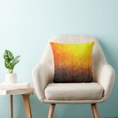 のデジタル絵画構造。抽象芸術・アート・ヴィンタグ クッション (椅子)