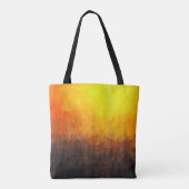 のデジタル絵画構造。抽象芸術・アート・ヴィンタグ トートバッグ (裏面)