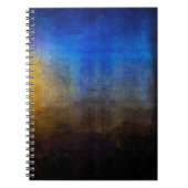のデジタル絵画構造。抽象芸術・アート・ヴィンタグ ノートブック (正面)