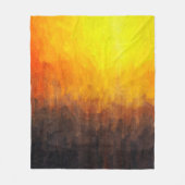 のデジタル絵画構造。抽象芸術・アート・ヴィンタグ フリースブランケット (正面)