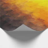 のデジタル絵画構造。抽象芸術・アート・ヴィンタグ ラッピングペーパー (角)