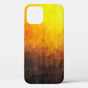 のデジタ絵画ル構造。抽象芸術芸術の古典 iPhone 12ケース