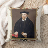 のトマスSmythe (c.1558-1625)ポートレートからの「 クッション (ブランケット)