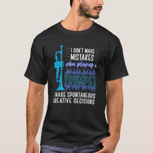 のトランペットのシャツは遊間違えない Tシャツ