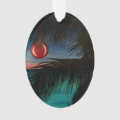 の'トロピカルクリスマスモーニング' オーナメント (正面)