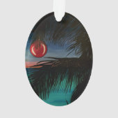 の'トロピカルクリスマスモーニング' オーナメント (裏面)