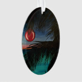 の'トロピカルクリスマスモーニング' オーナメント (正面)