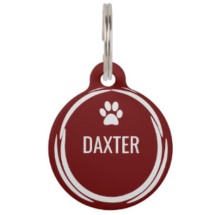 のドカスタムッグ名の追加の電話とアドレスのドッグIDラベル ペット ネームタグ