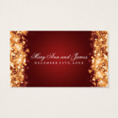 のドリンク結婚バウチャーきらめくライト金ゴールド (裏面)