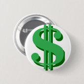 $のドル印 缶バッジ (正面&裏面)