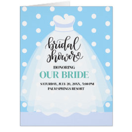 のドレ結婚スのブライダルシャワー招待